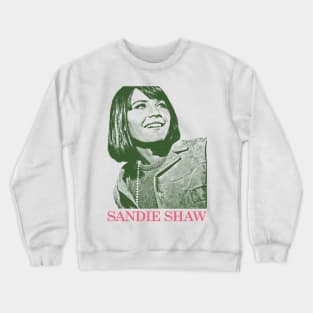 Sandie Shaw / 60s Retro Fan Art Crewneck Sweatshirt